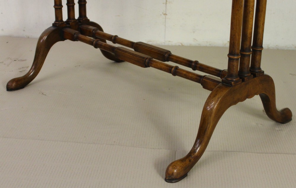 Burr Walnut Sofa Table View V