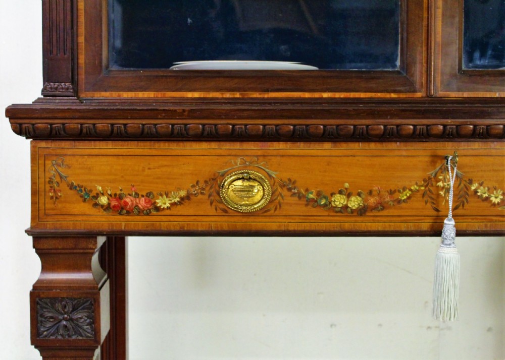 Neo Classical Mahogany Display Cabinet View II