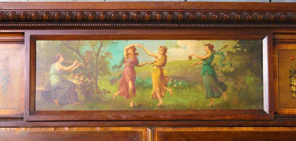 Neo Classical Mahogany Display Cabinet View III
