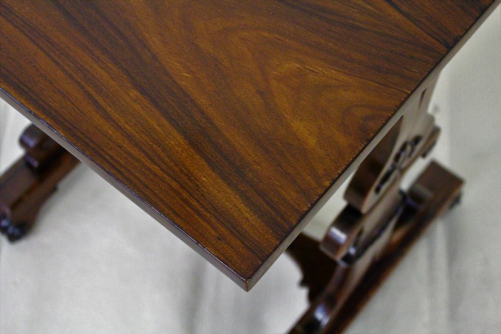 William IV Rosewood Sewing Table View VI