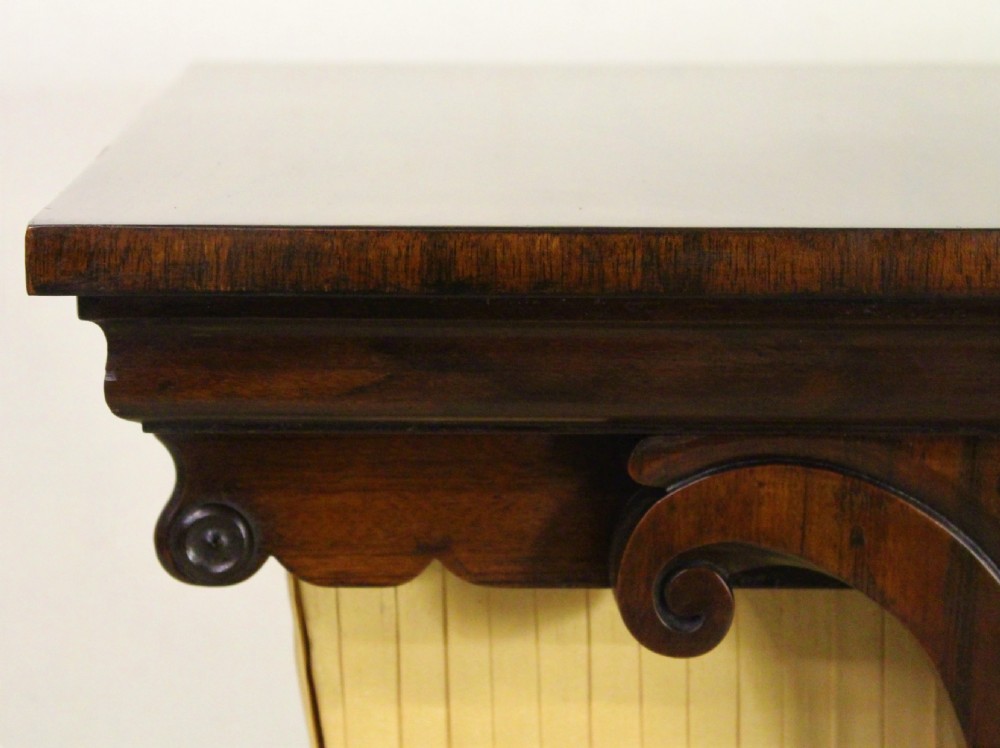 William IV Rosewood Sewing Table View X