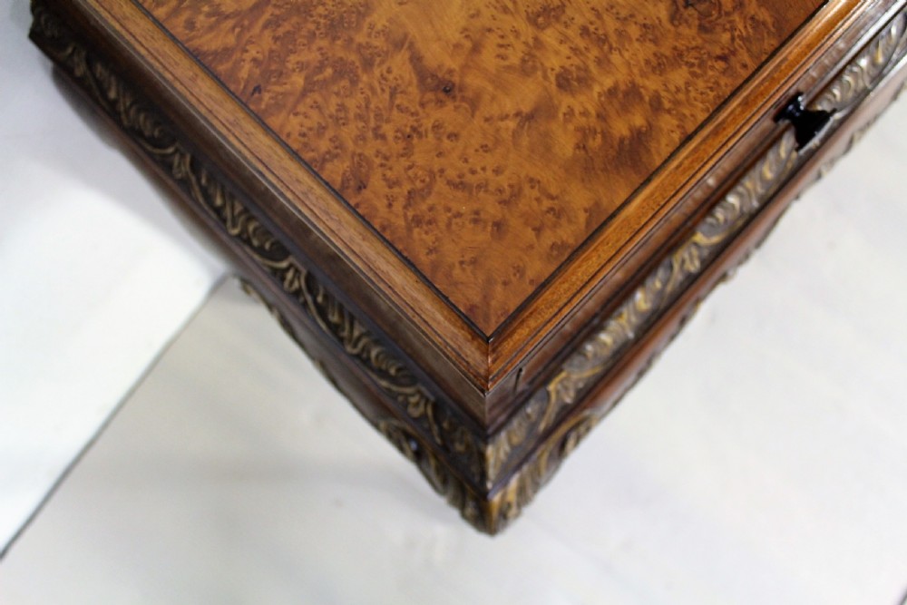 Burr Walnut Side Table View III