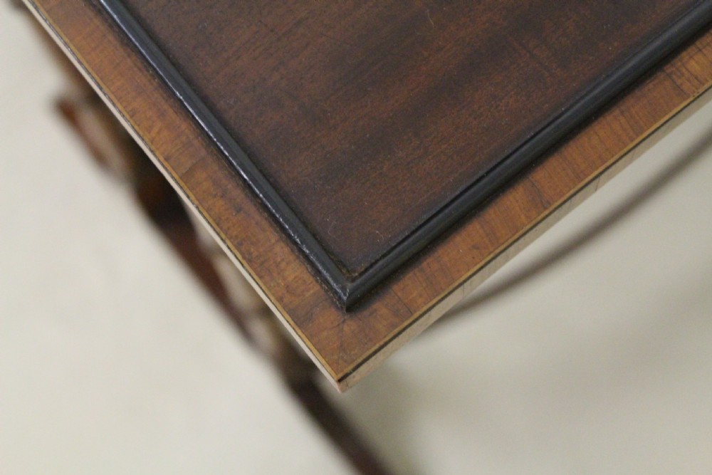 Edwardian Inlaid Mahogany Nest of 4 Tables View XI