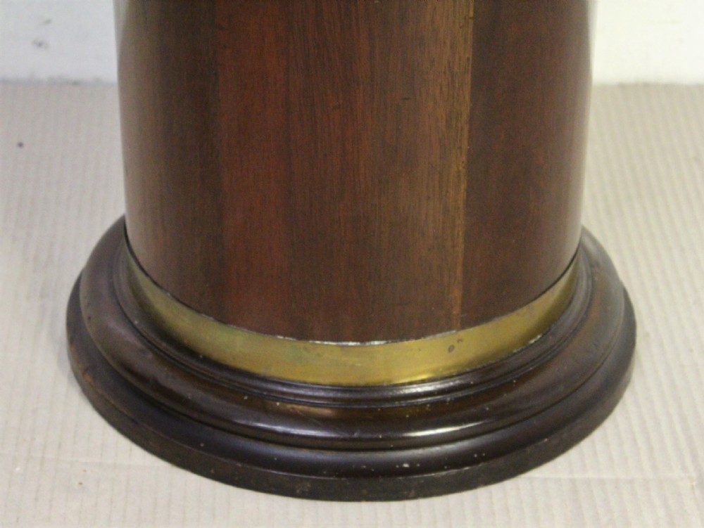 Victorian Brass Bound Mahogany Stick Stand View IV