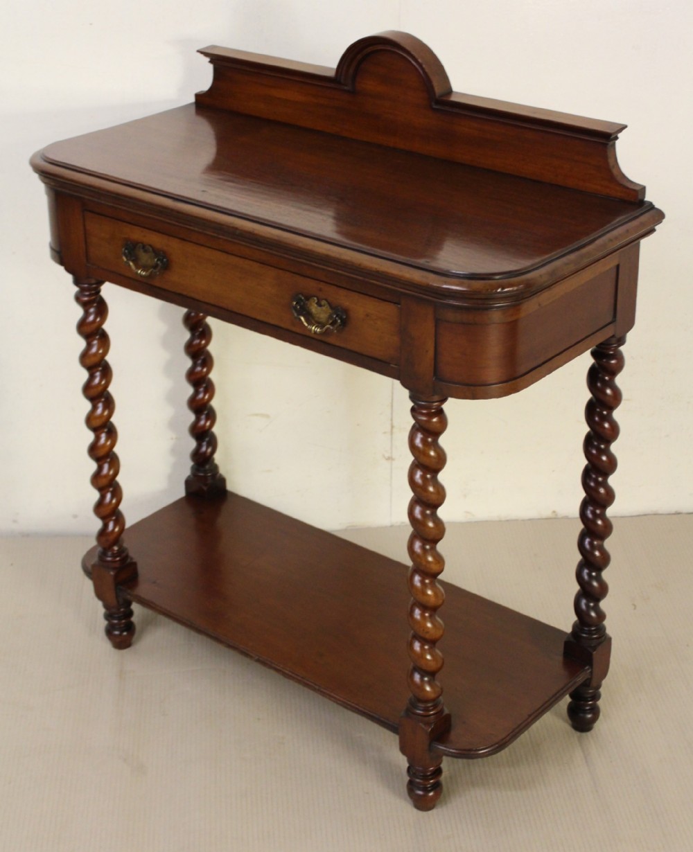 Barley Twist Legged Victorian Hall Table
