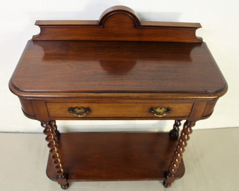 Barley Twist Legged Victorian Hall Table View II