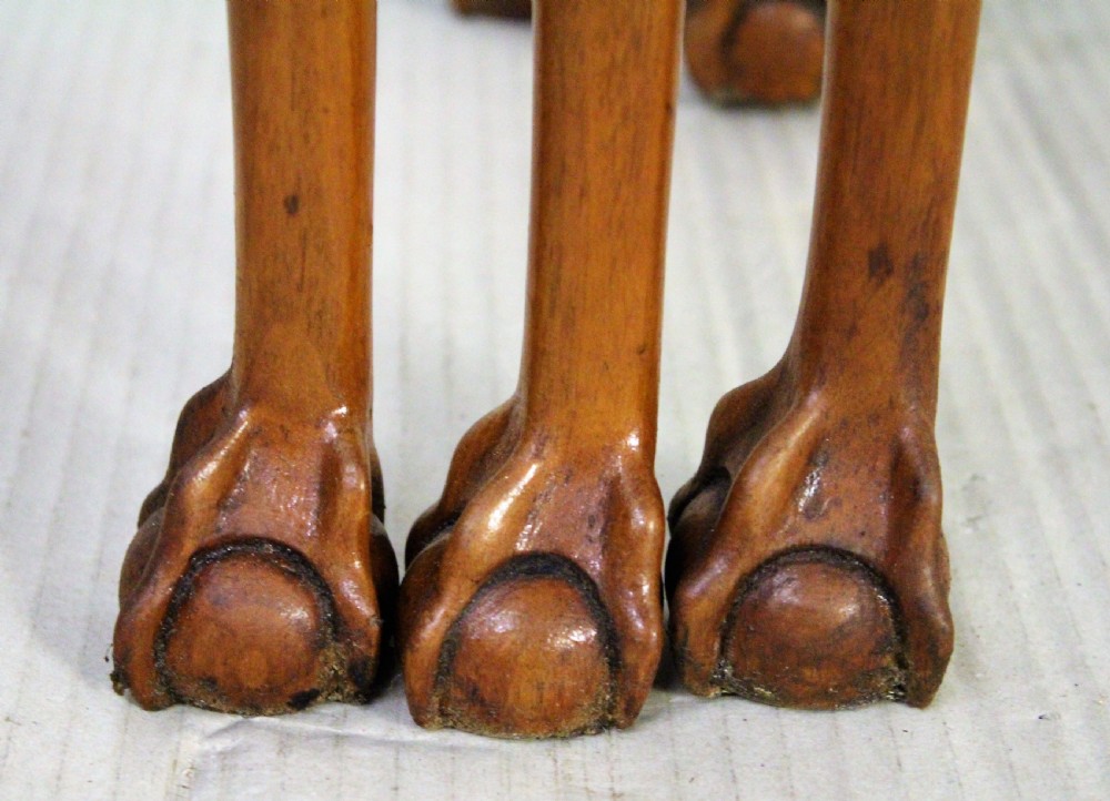 Burr Walnut Nest of 3 Tables View VII