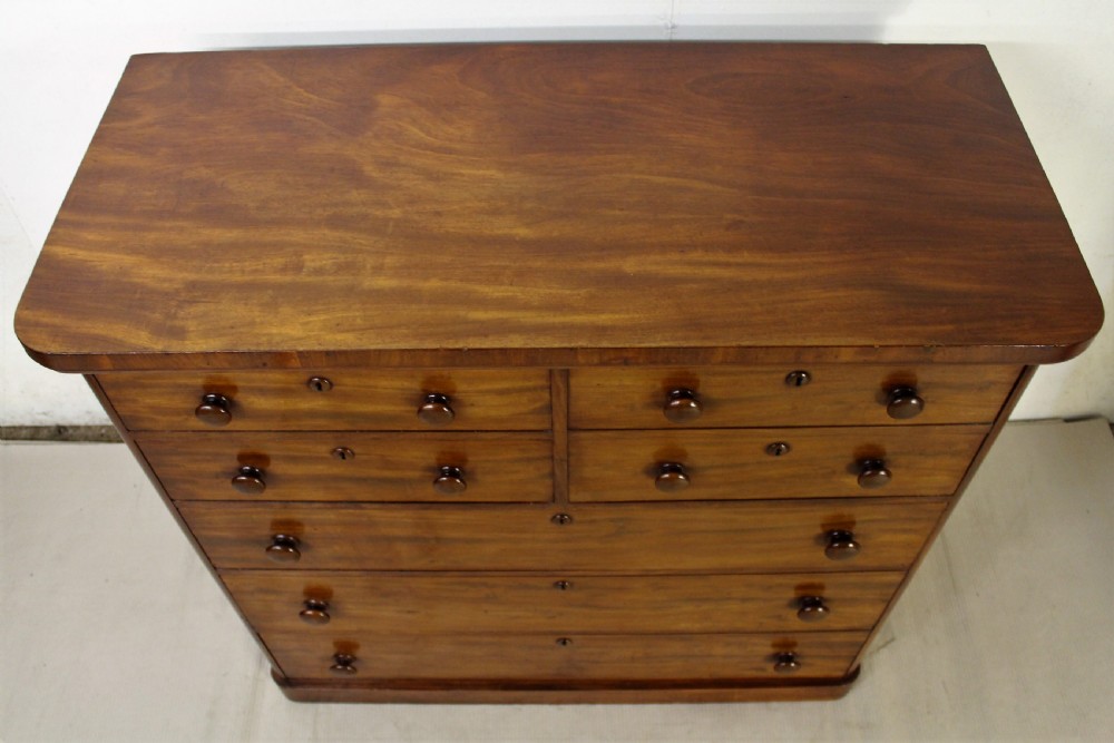Victorian Mahogany Chest of Drawers View IV