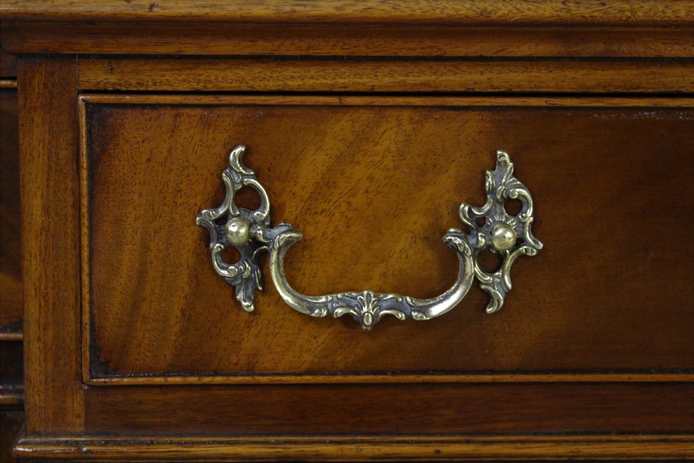 Mahogany Breakfront Library Bookcase View III