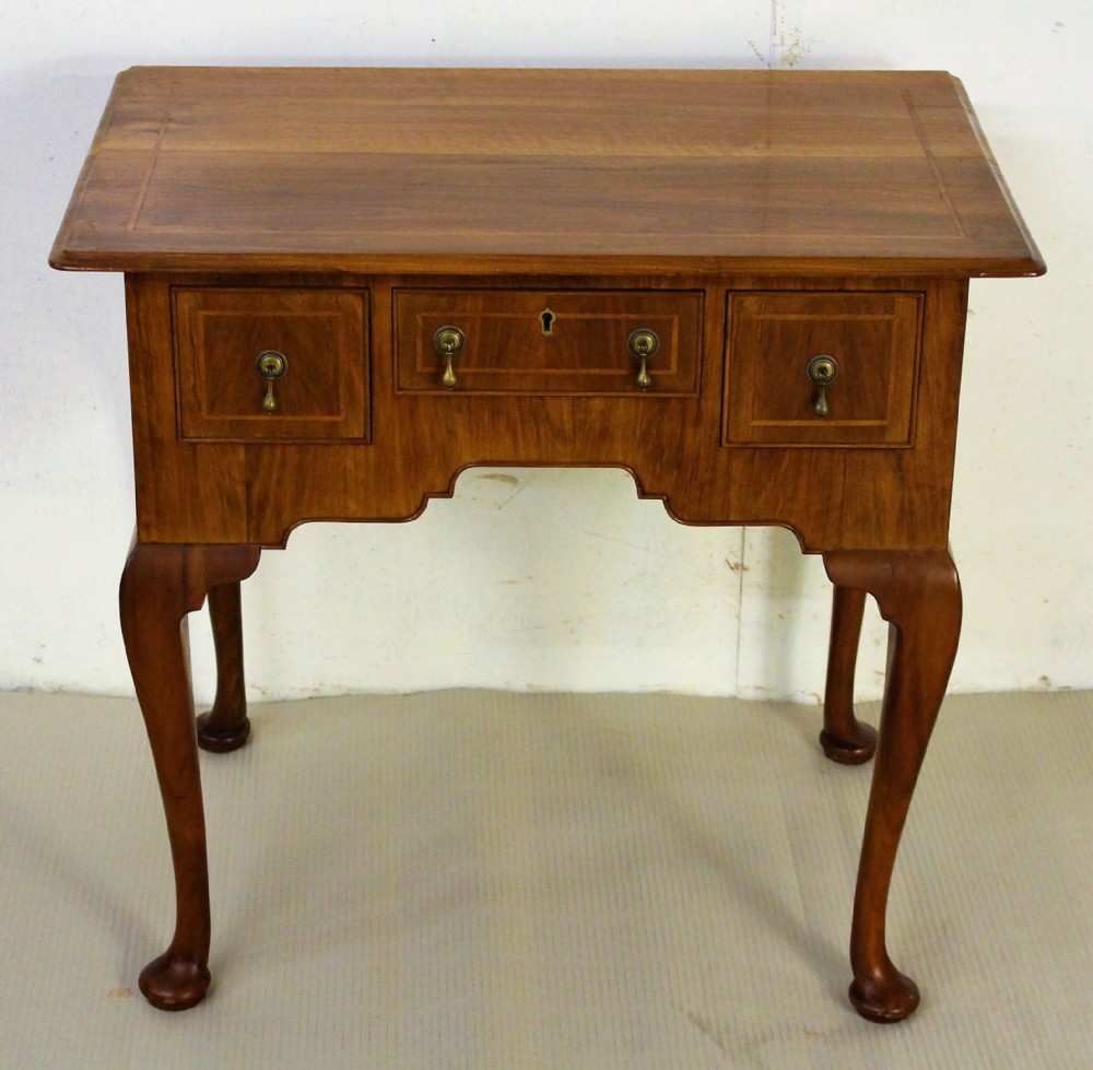 Walnut Lowboy or Lamp Table