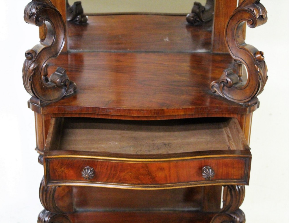 Victorian Walnut Wot Not View III