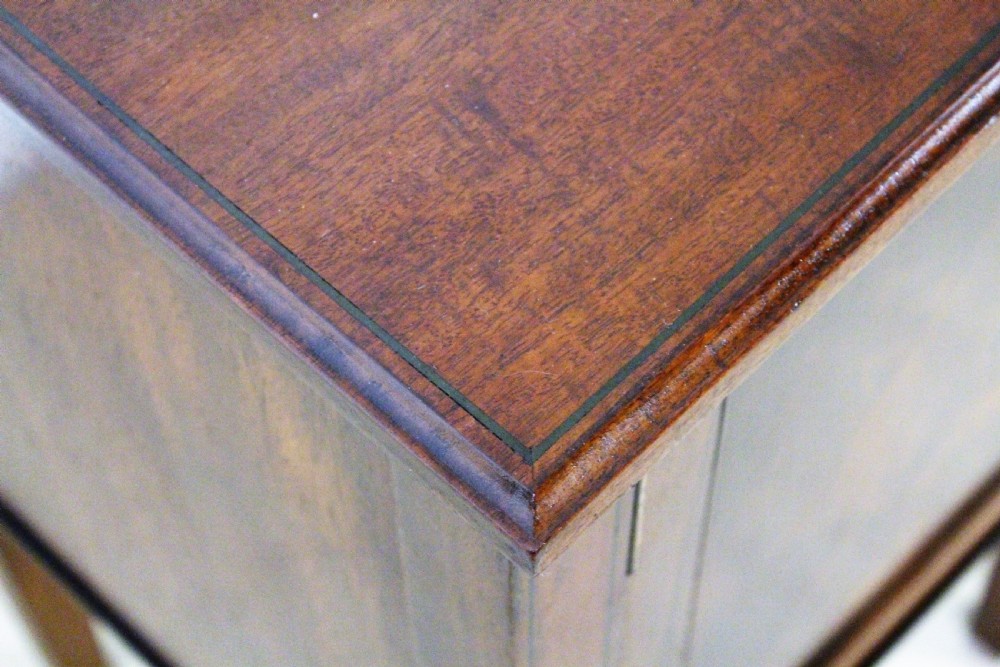 Pair of Edwardian Inlaid Mahogany Bedside Cupboards View X
