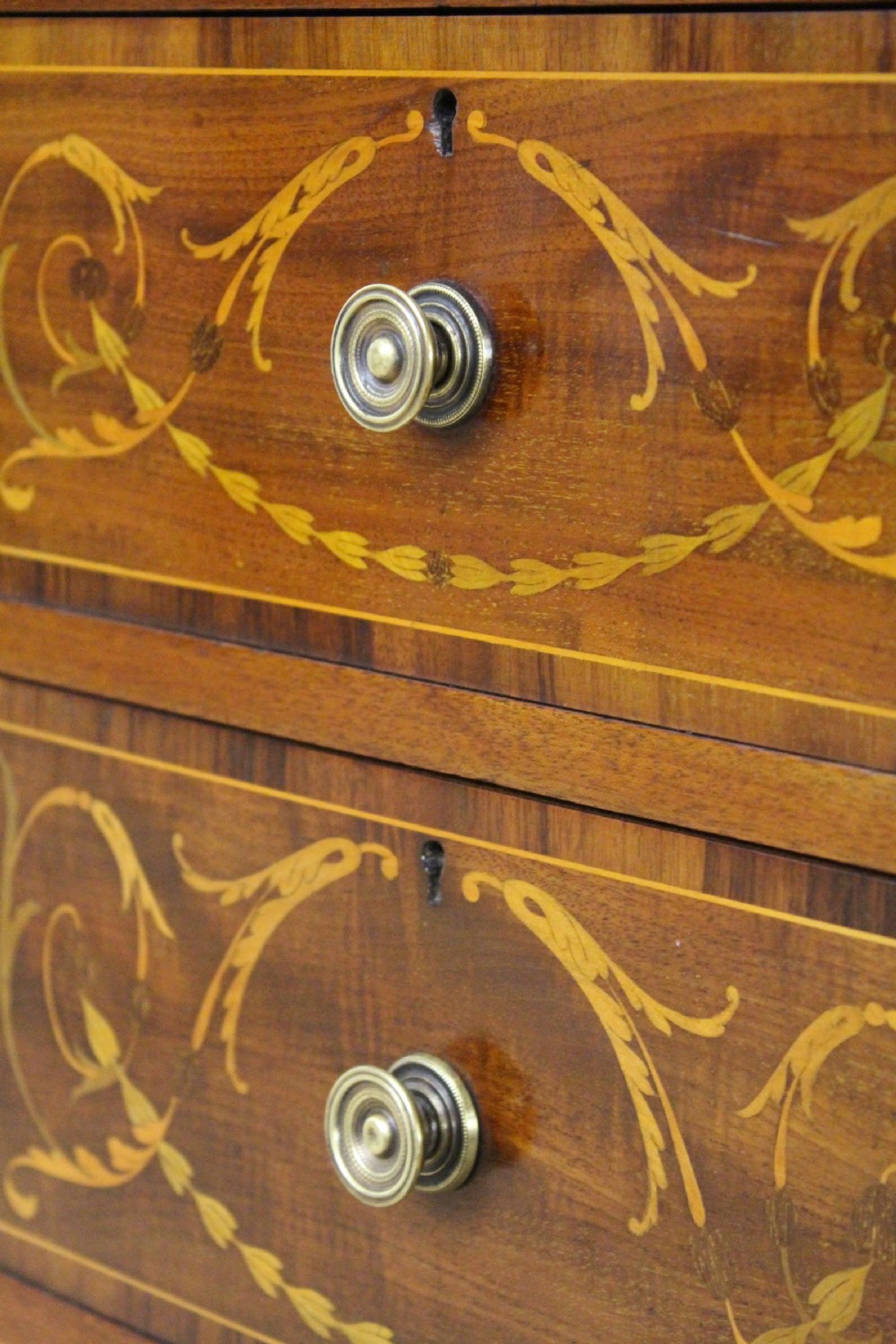 Edwards and Roberts Inlaid Mahogany Bonheur Du Jour View XV