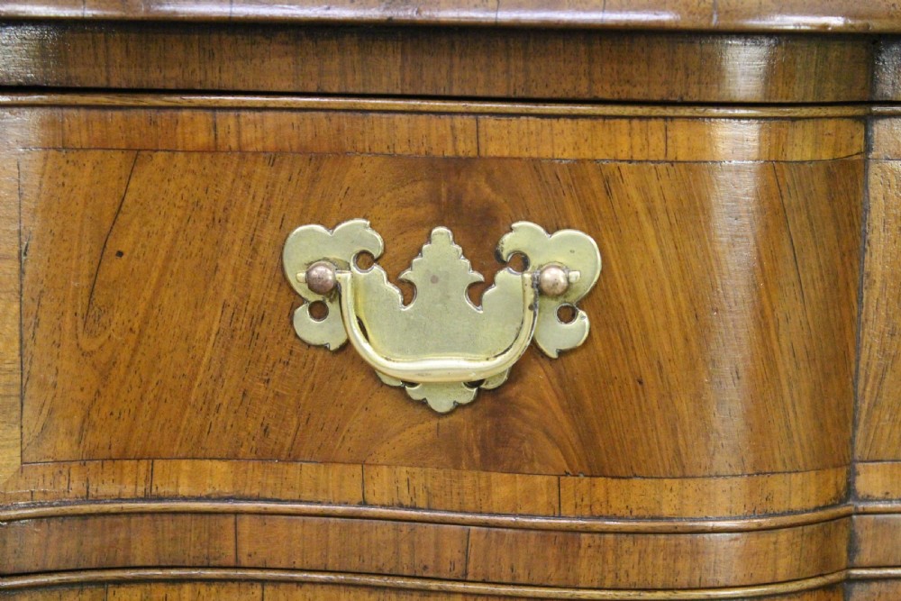 Burr Walnut Chest by Charles Tozer View X