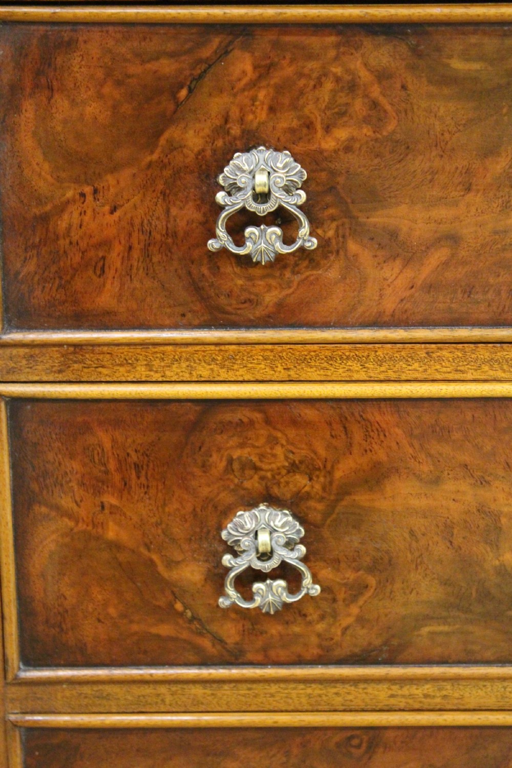 Maple and Co Burr Walnut Side Cabinet View IX