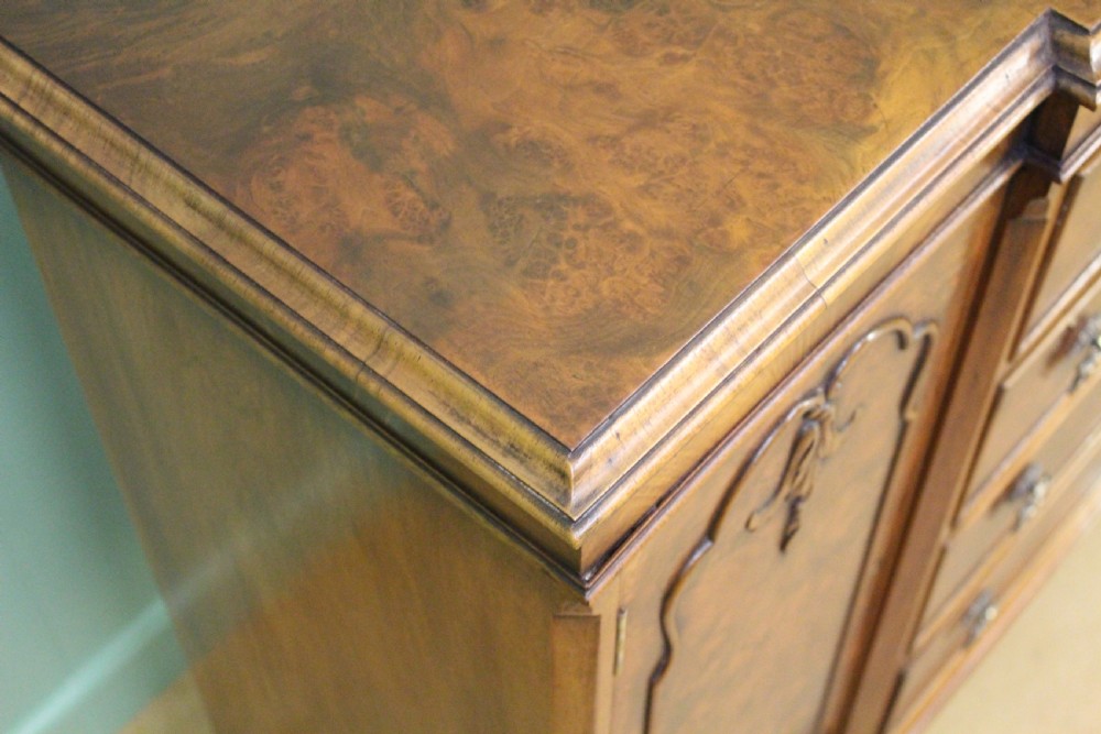 Maple and Co Burr Walnut Side Cabinet View XI