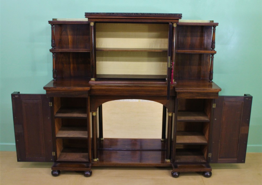 Late Regency Rosewood Chiffonier View II