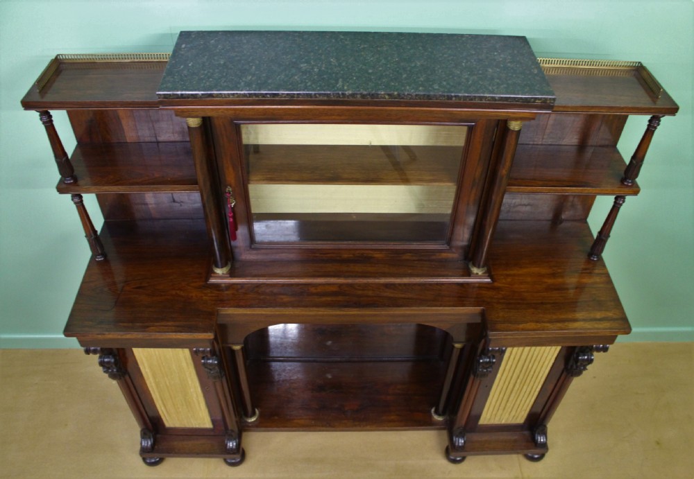 Late Regency Rosewood Chiffonier View IV