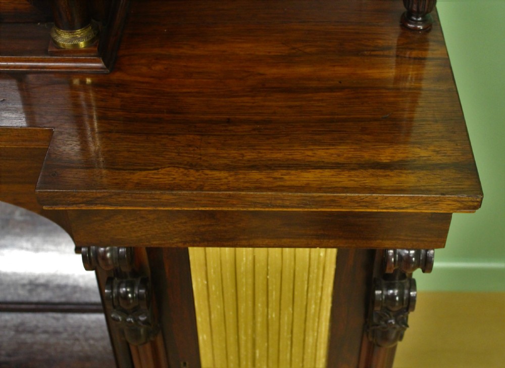Late Regency Rosewood Chiffonier View XIII