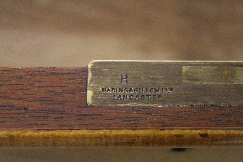 Waring and Gillow Burr Walnut Dressing Table View XIV