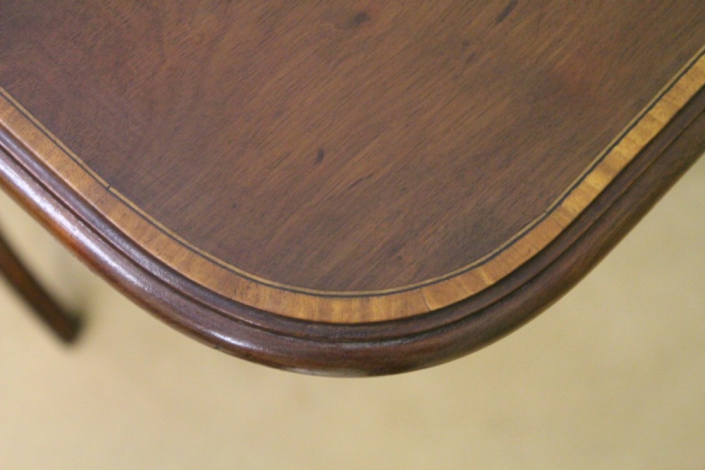 Edwardian Inlaid Mahogany Sutherland Table View V