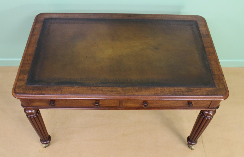 Gillows Design 19th Century Mahogany Writing Table View III