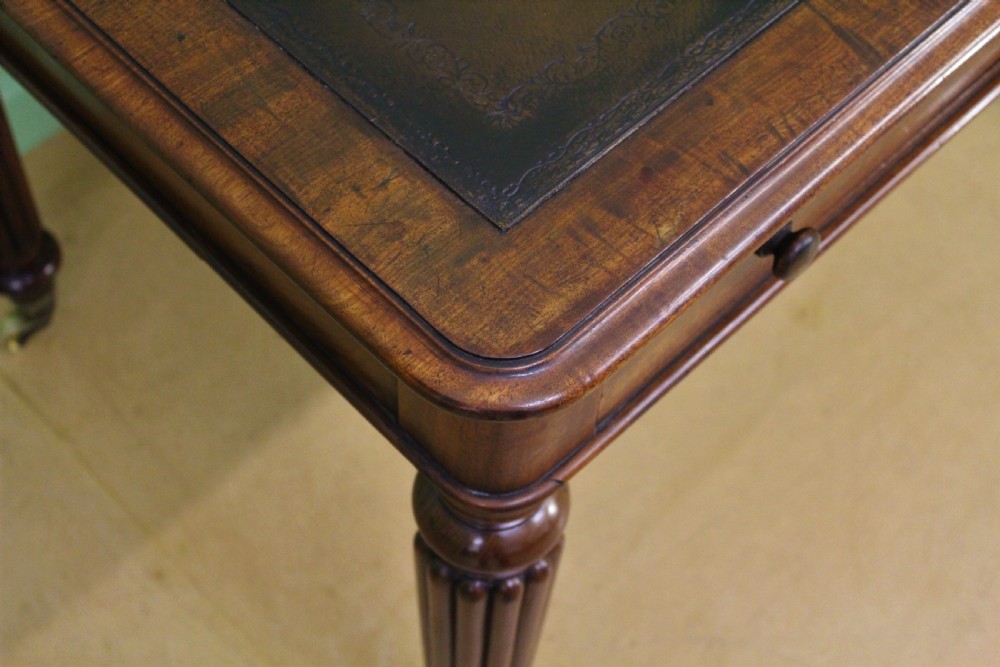 Gillows Design 19th Century Mahogany Writing Table View X