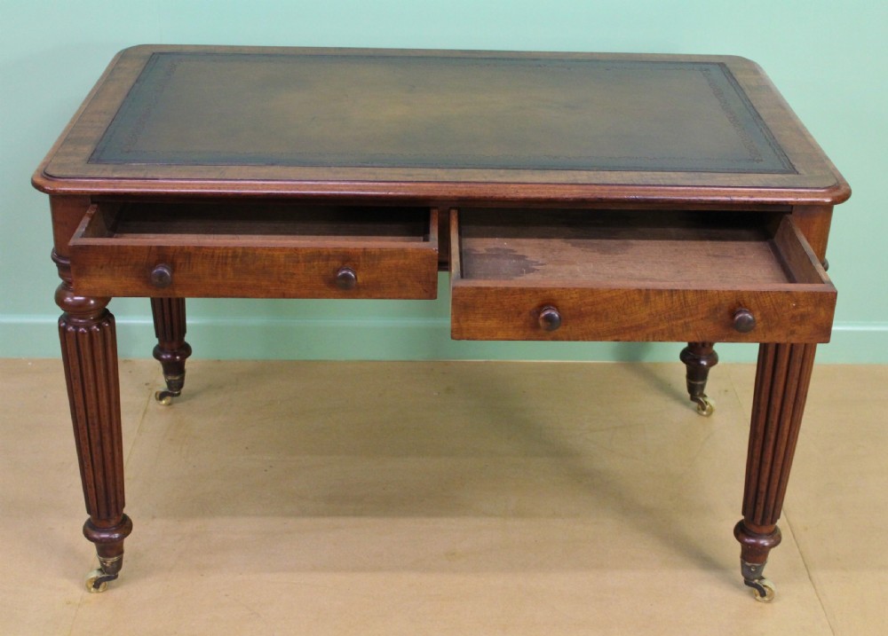 Gillows Design 19th Century Mahogany Writing Table View XI