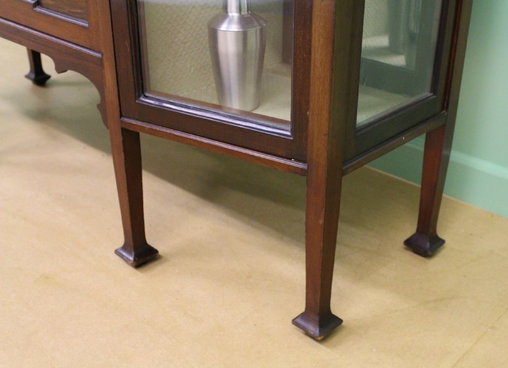 Inlaid Mahogany Art Nouveau Display Cabinet View XIII