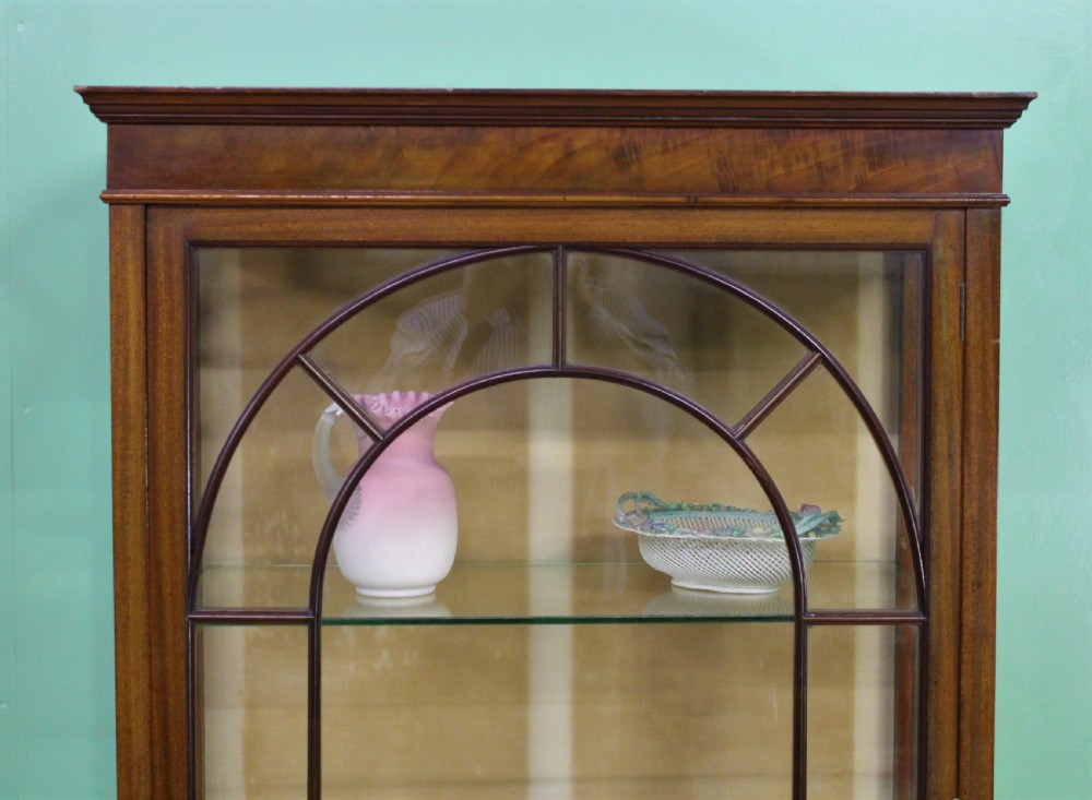 Edwardian Mahogany Display Cabinet View III
