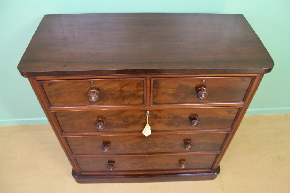 Victorian Mahogany Chest of Drawers View III