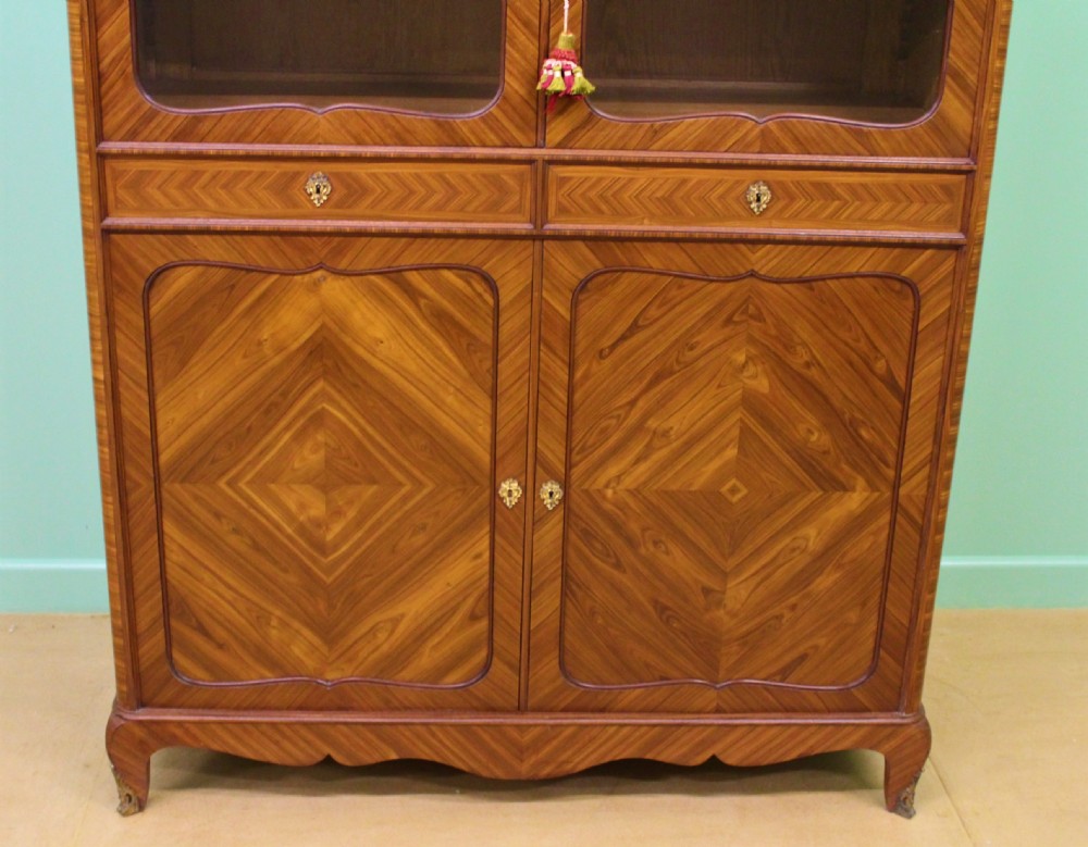 Marble Topped French Kingwood Cabinet View VI