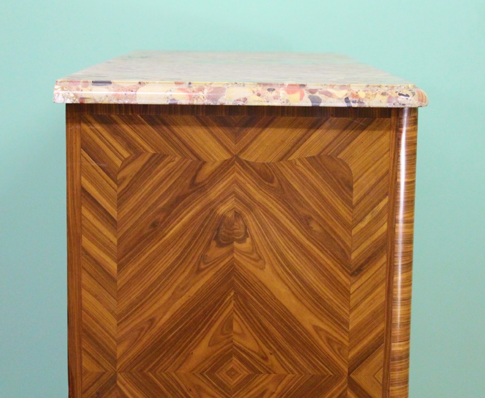 Marble Topped French Kingwood Cabinet View XV