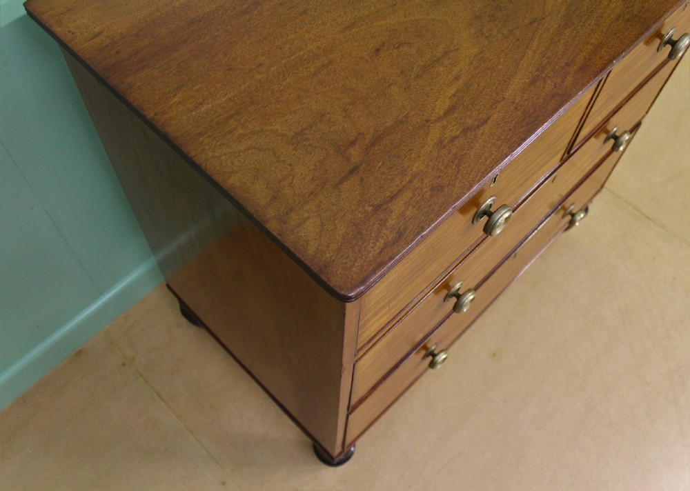 Georgian Mahogany Chest of Drawers View VIII