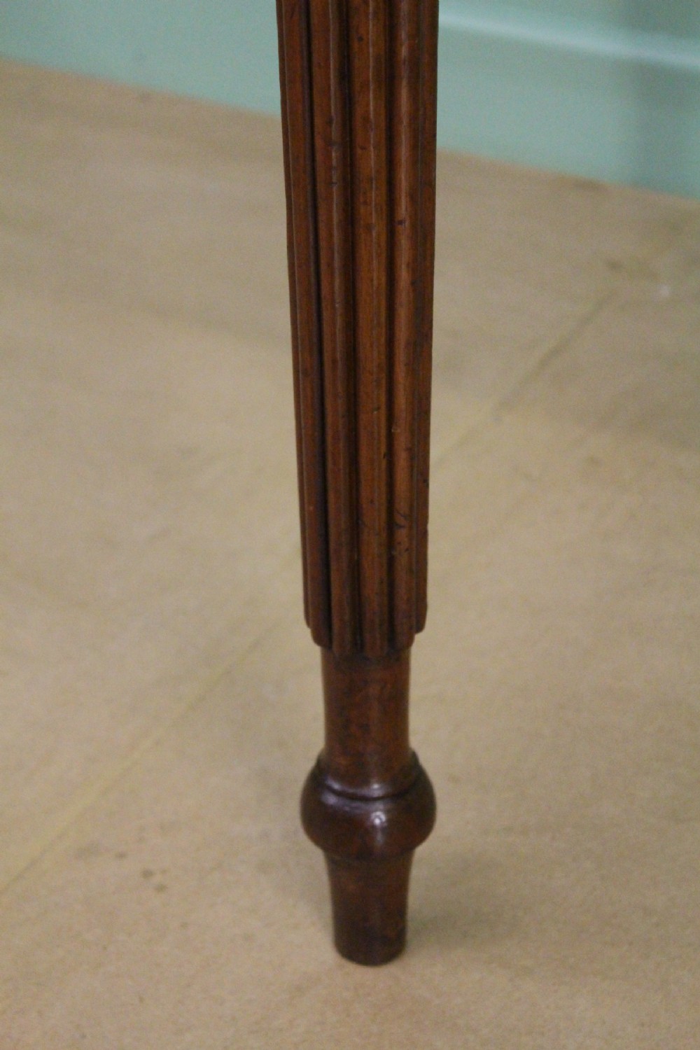 Early Victorian Mahogany 2 Drawer Table View IX
