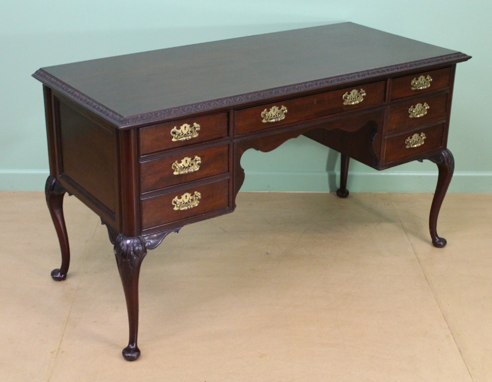 Victorian Mahogany Writing Side Table