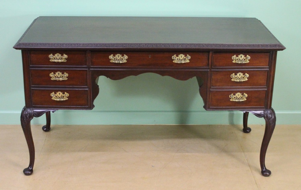 Victorian Mahogany Writing Side Table View II