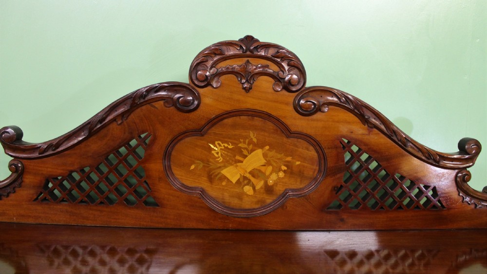 Inlaid Mahogany Display Cabinet View II