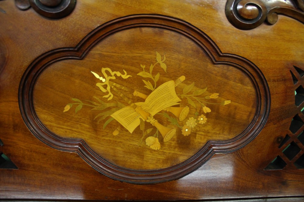 Inlaid Mahogany Display Cabinet View VIII