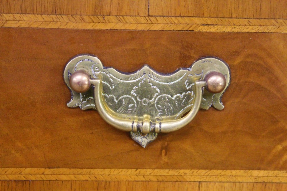 Burr Walnut Chest on Stand or Tallboy View III