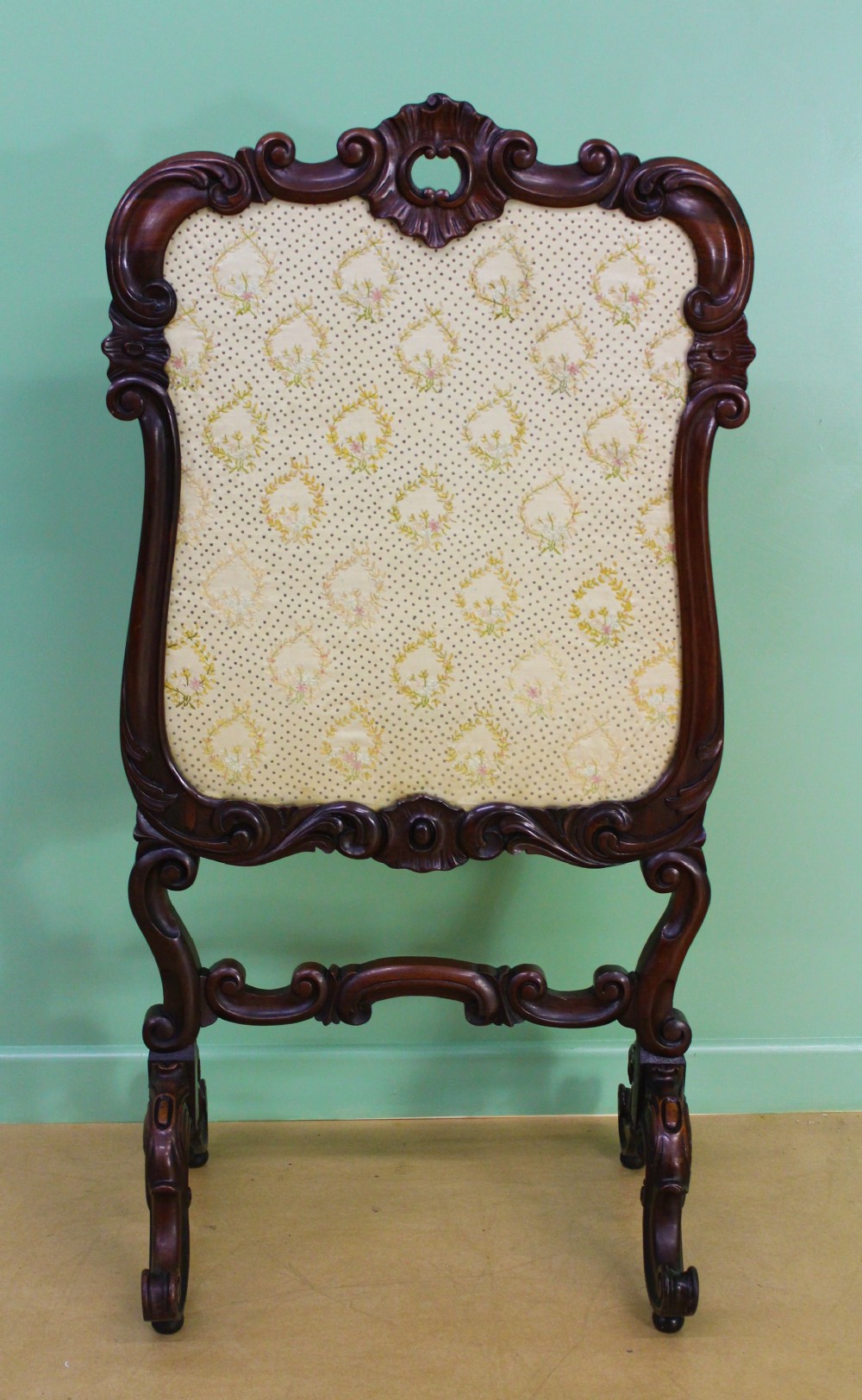 Victorian Rosewood Firescreen