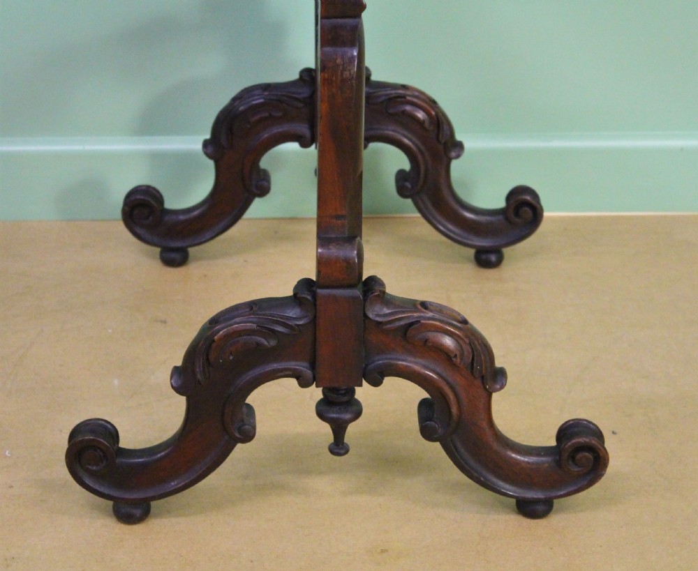 Victorian Rosewood Firescreen View IX
