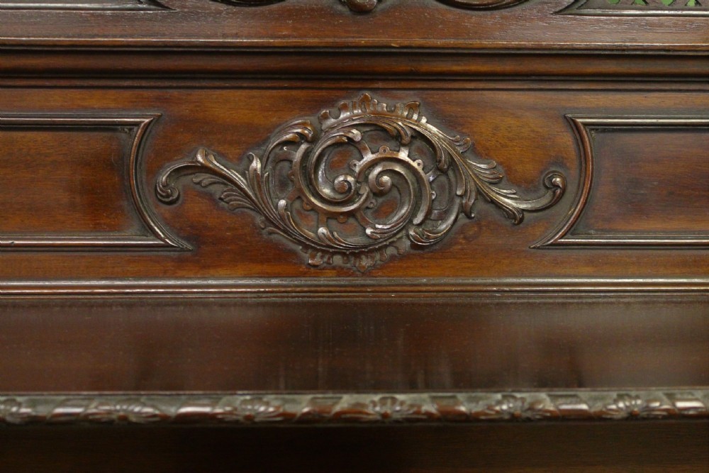 Late Victorian Carved Mahogany Chiffonier View XI