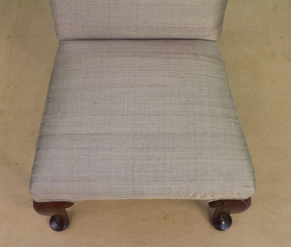 Pair of George II Walnut Upholstered Chairs View V