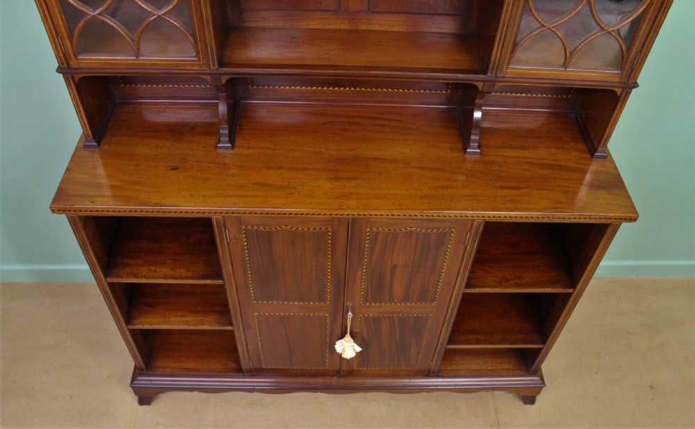 Edwardian Inlaid Mahogany Chiffonier View II