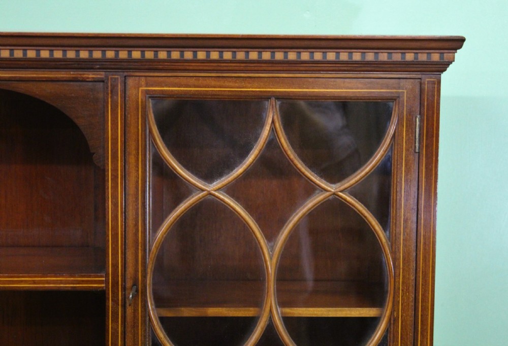 Edwardian Inlaid Mahogany Chiffonier View VIII