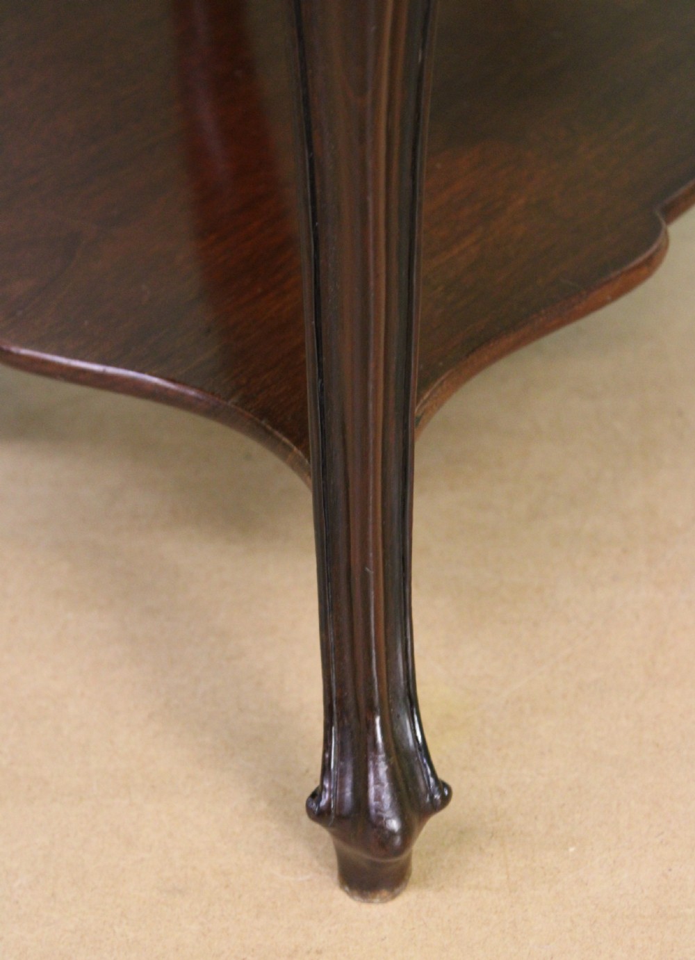 Victorian Mahogany Revolving Book Table View X