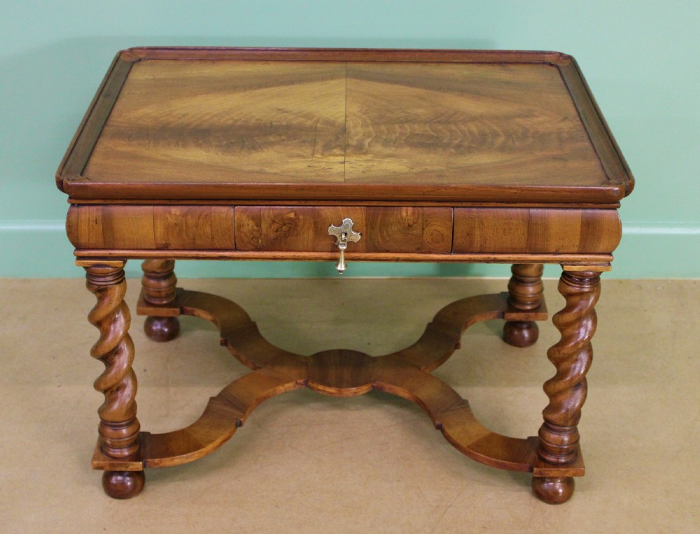 Burr Walnut Coffee Table View II