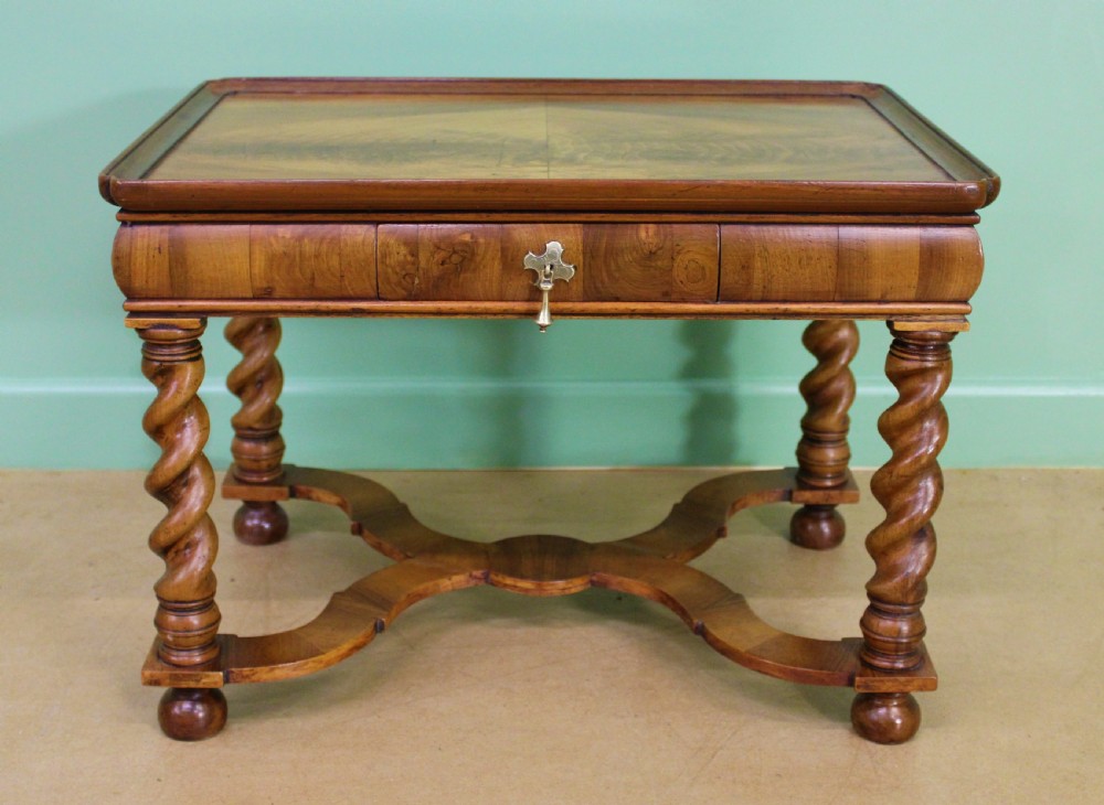 Burr Walnut Coffee Table View VI
