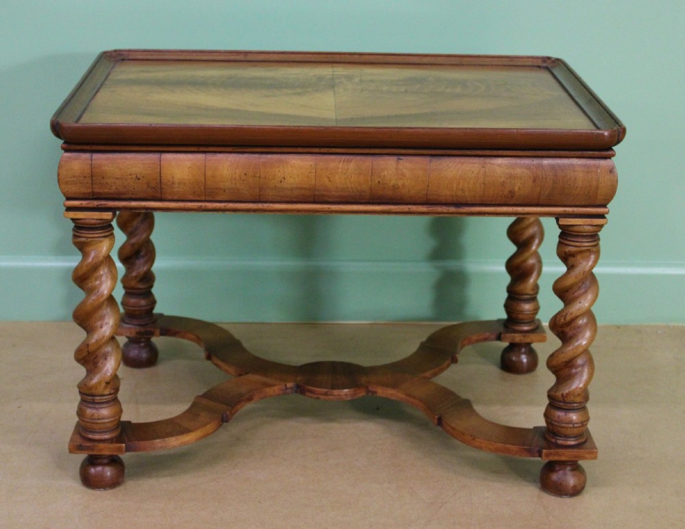 Burr Walnut Coffee Table View XII
